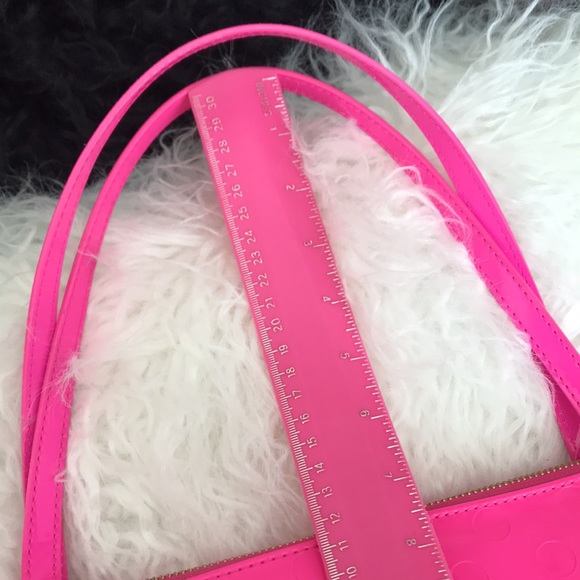 Kate Spade pink handbag with zip top - Picture 11 of 15